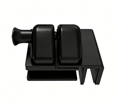 Loquet de coin noir | Ouverture int.