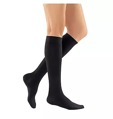 Medi-MJ34N25 - MediCanada MJ-1-Cato AD Navy CCL0 15-20mmHg Size IV Std Length Latex-Free