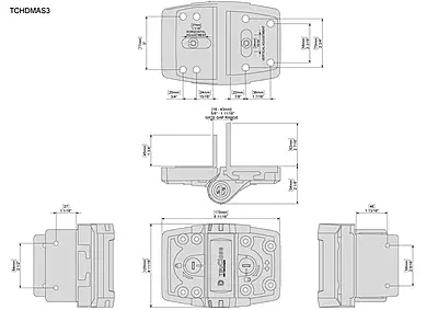 Quincaillerie pour porte de clôture composite | Sécuritaire et conforme pour piscine