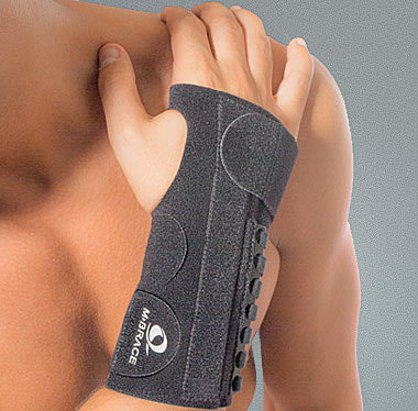 CanOrtho-136RX-CanOrtho M-Brace Wrist RIGHT Size L-XL Rehab Adjustable Microfibre with Stays and Hypo-Allergenic