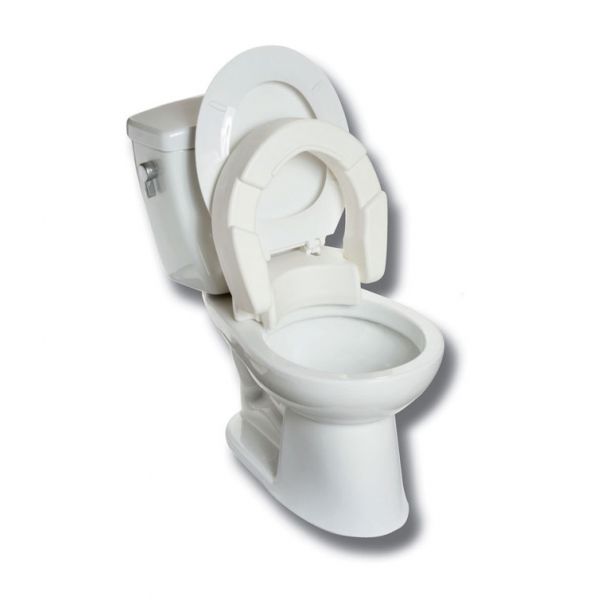 Mobb-MHHRT - 3.5" Hinged Raised Toilet Seat- Standard Mobb-MHHRT - 3.5" Hinged Raised Toilet Seat- Standard