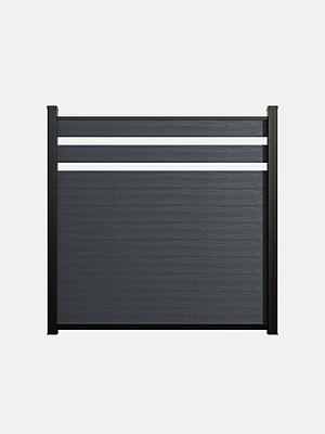 Planche de clôture en composite